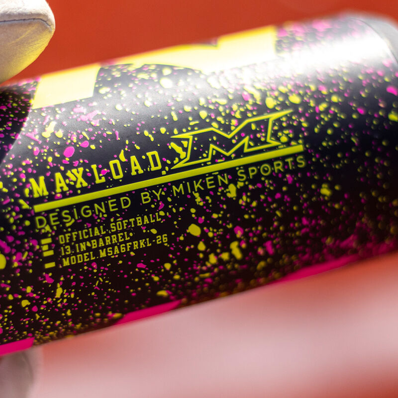 2026 Miken Freak Splatter 2-Piece Maxload 13.5" USA Slowpitch Bat