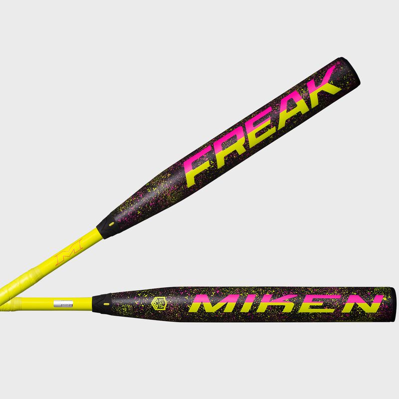 2026 Miken Freak Splatter 2-Piece Maxload 13.5" USA Slowpitch Bat