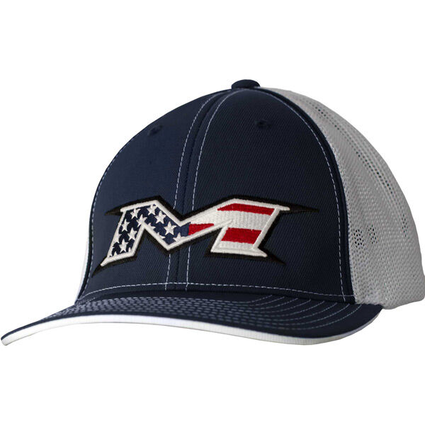 Miken Adult Patriotic Mesh Hat Miken