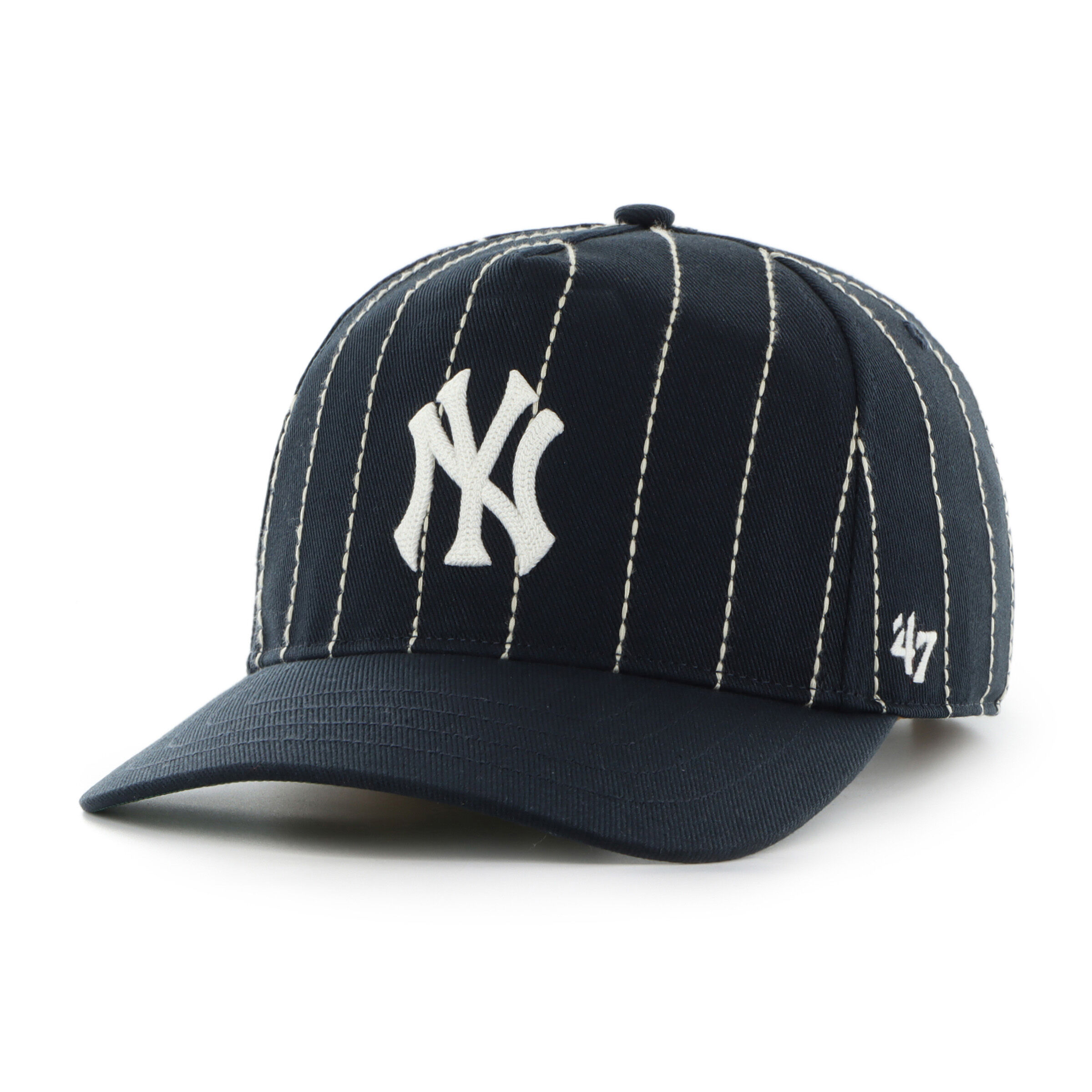 New York Yankees Rawlings '47 Brand Pinstripe Hitch Hat