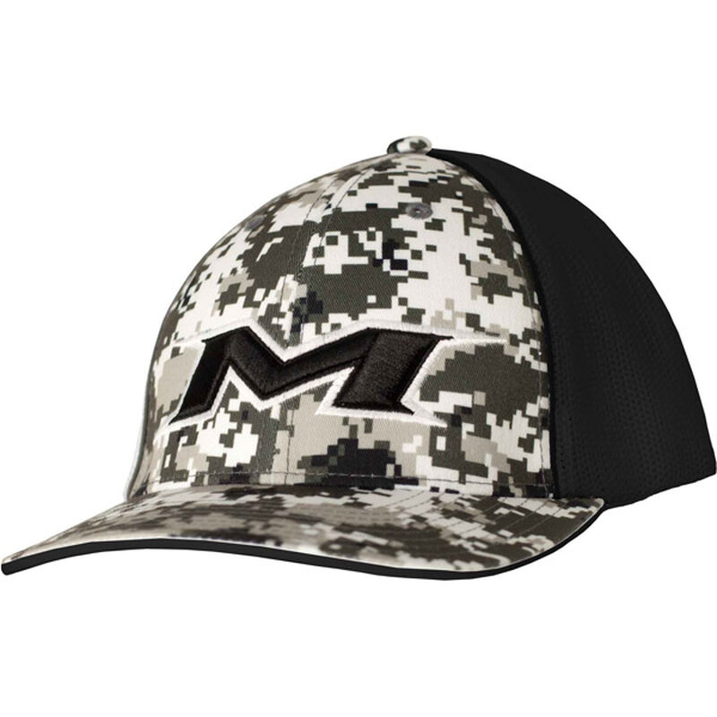 Adult Digi-Black Mesh Hat