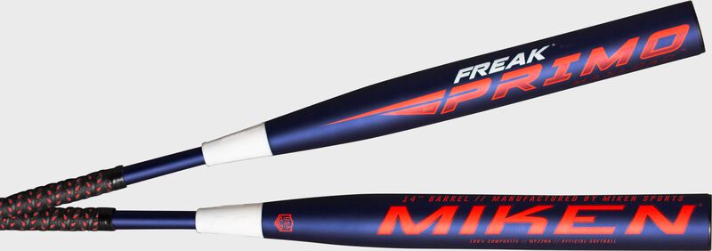 2 views of a 2022 Freak Primo maxload USA bat - SKU: MP22MA