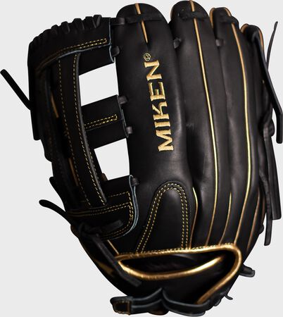Gold Pro Series 13.5 in Black Slowpitch Glove