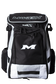A black/white Miken Softball backpack - MKMK7X-BP-WHT image number null