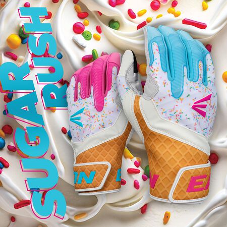 Easton Walk-Off Ethos Sugar Rush Batting Gloves, Adult & Youth Sizes Easton Walk-Off Ethos Sugar Rush Batting Gloves, Adult & Youth Sizes