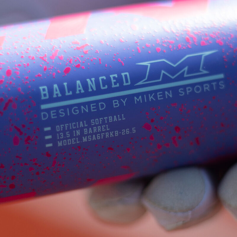 2026 Miken Freak Splatter 2-Piece Balanced 13.5" USA Slowpitch Bat