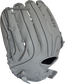 Back of a white Miken 15 in Pro Series slowpitch glove - SKU: PRO150-WW image number null