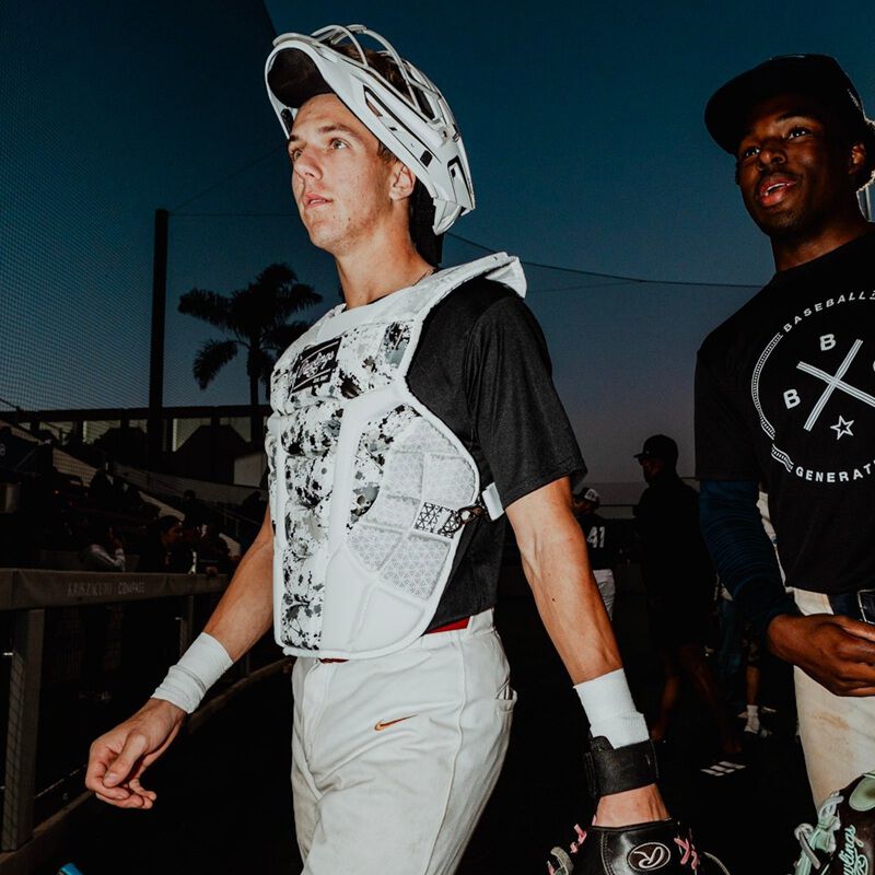 Limited Edition Mach Black Spatter Catcher's Gear Set, Adult, Intermediate, Youth