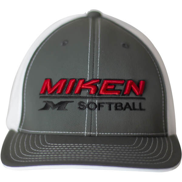 Black Large/XL Miken Freak Gold Baseball/Softball Trucker Hat 