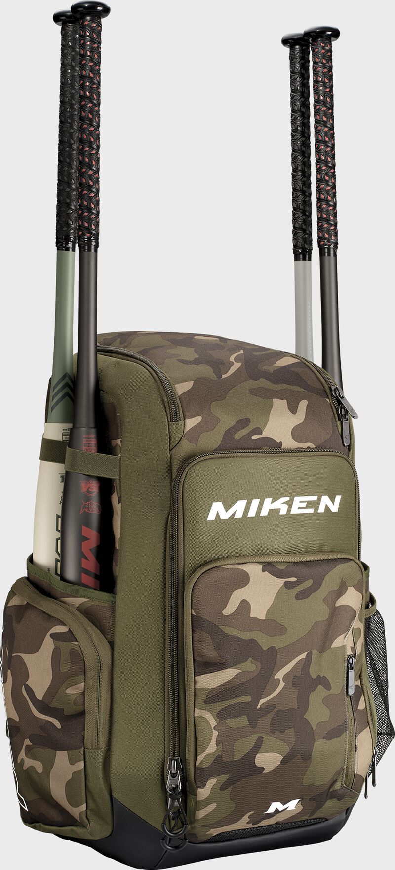 MBA004 Miken Deluxe Slowpitch Backpack Camo