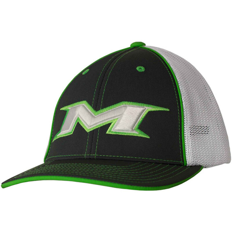 Adult Green-White Mesh Hat