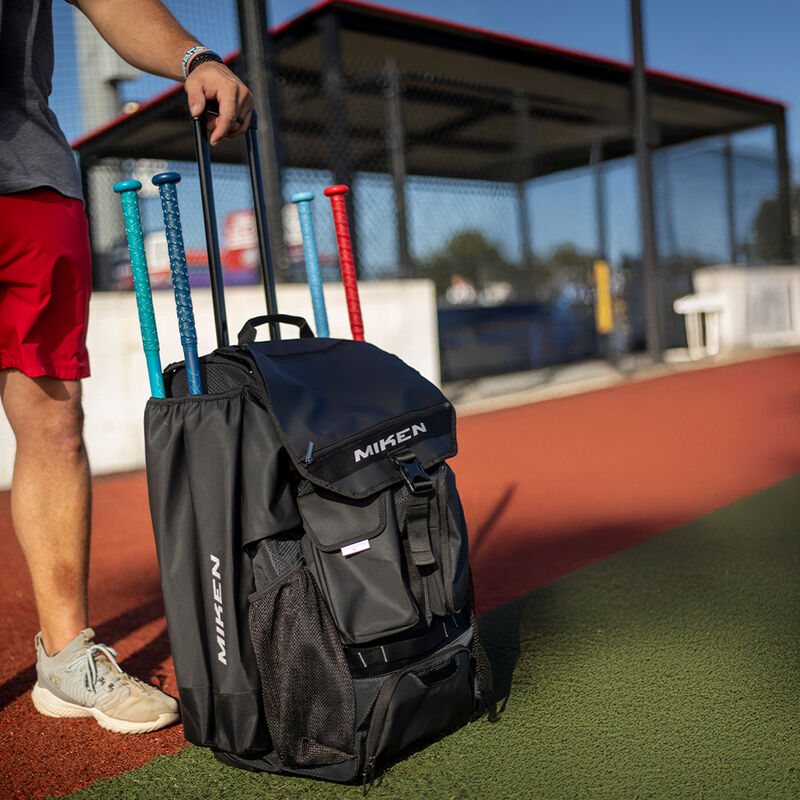 Miken Slowpitch Rally Wheel Bag, Black