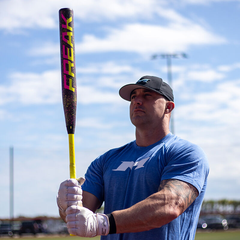 2026 Miken Freak Splatter 2-Piece Maxload 13.5" USA Slowpitch Bat