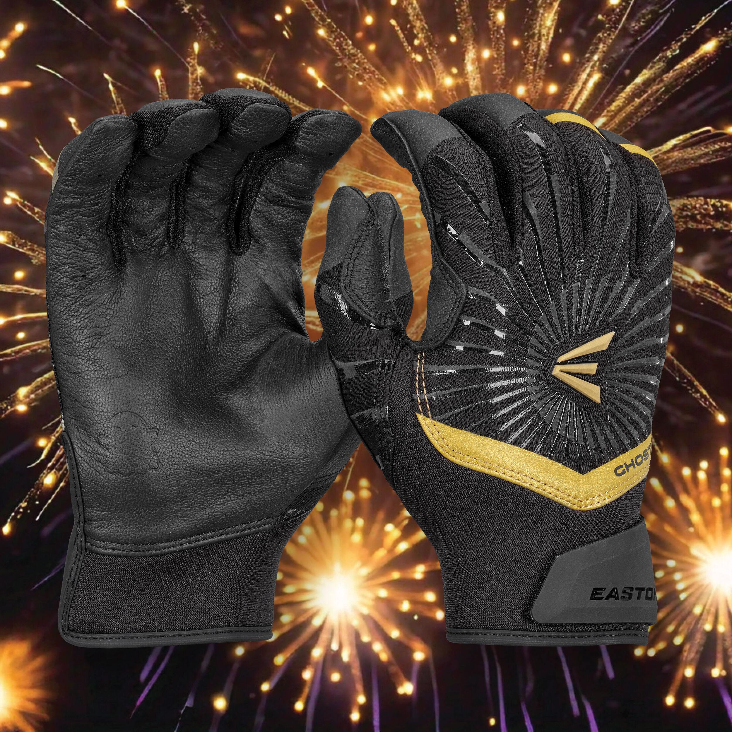 Easton Ghost Ethos Midnight Sky Fastpitch Batting Gloves