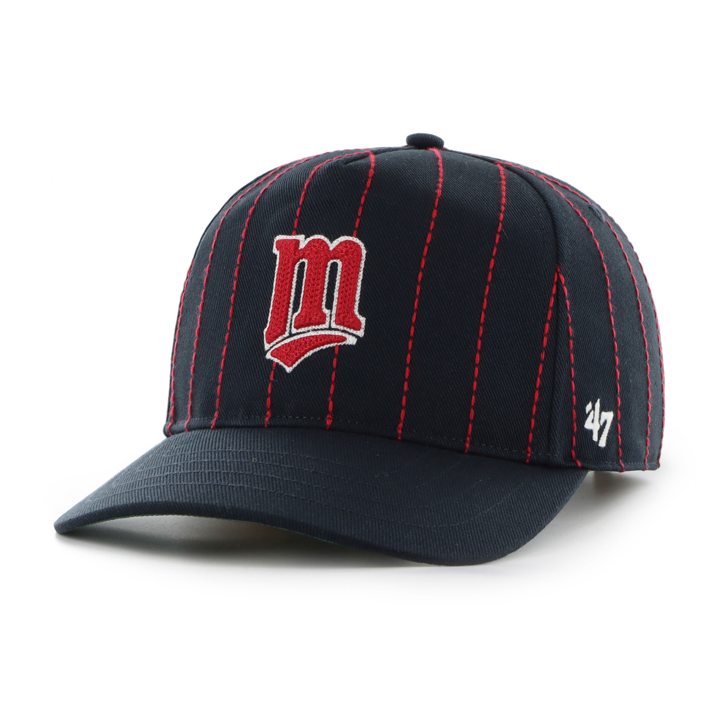 Minnesota Twins Rawlings '47 Brand Pinstripe Hitch Hat