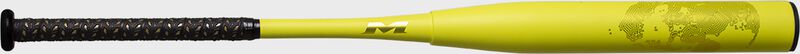  A bright yellow Miken Freak Advanced USSSA bat - SKU: MFAECU