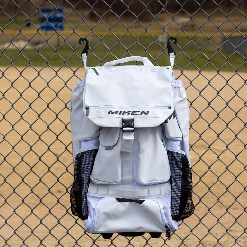 Miken Slowpitch Rally Wheel Bag, White