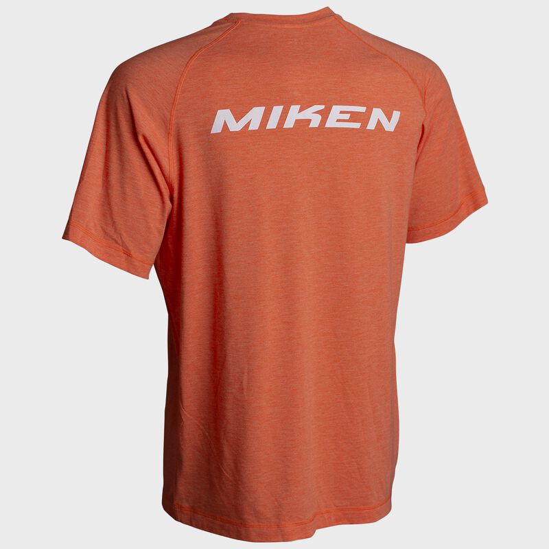 Miken Tri-Blend Performance Short Sleeve Shirt | Orange
