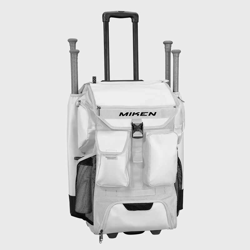 Miken Slowpitch Rally Wheel Bag, White