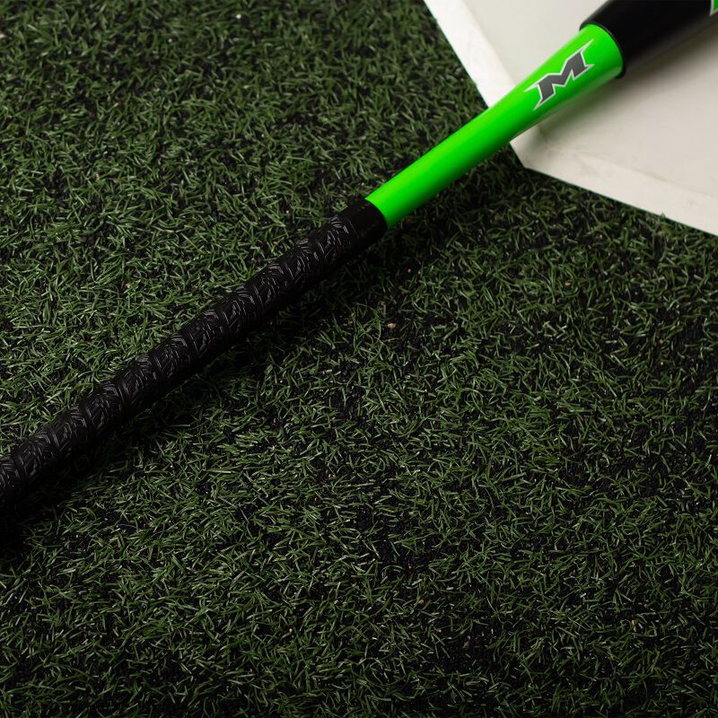 A black/green handle of a Freak Lucky USA bat - SKU: MSA3FLKL