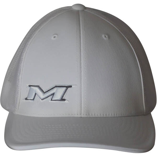 Miken White Trucker Mesh Hat Miken