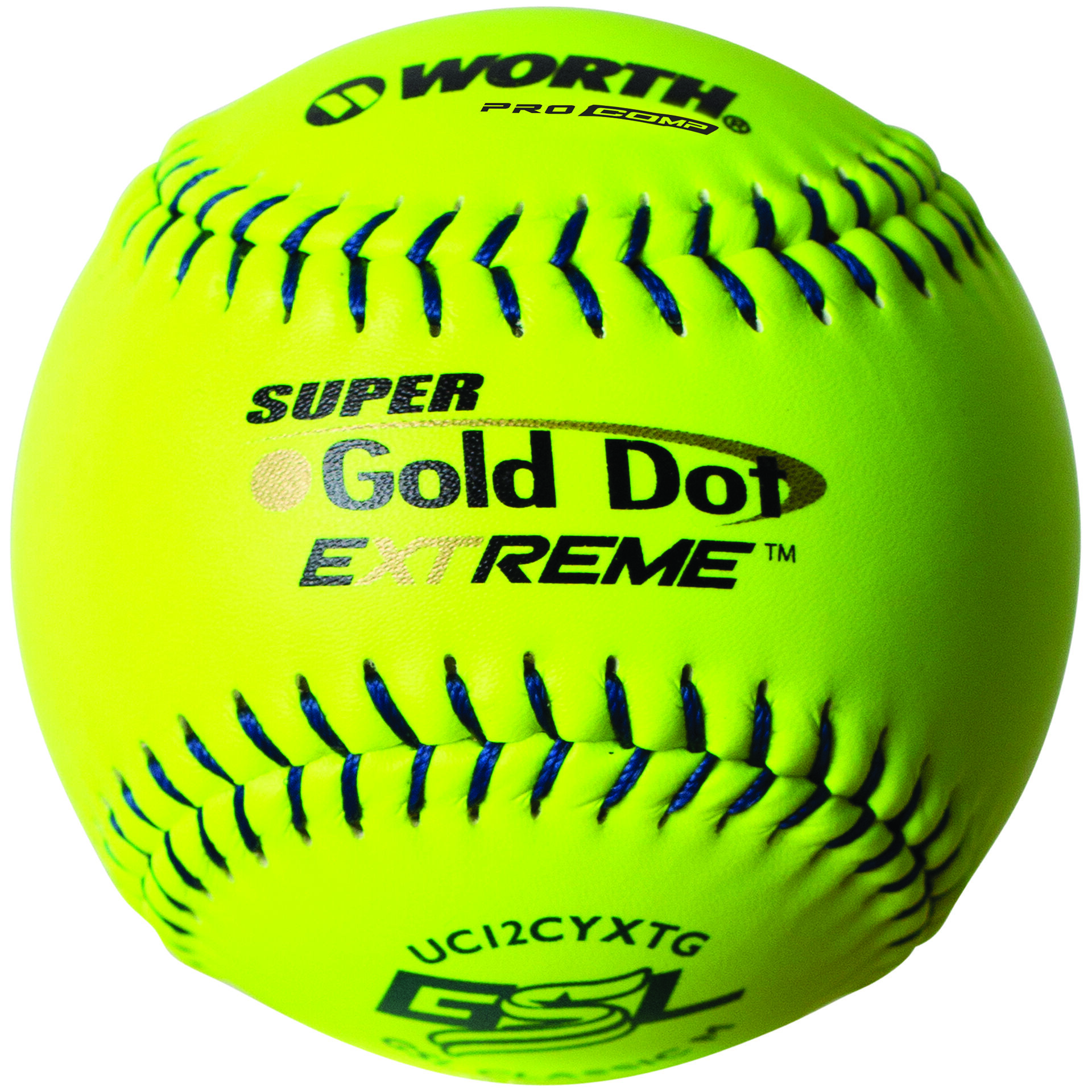 GSL 12 in Gold Dot Softballs (UC12CYXTG)