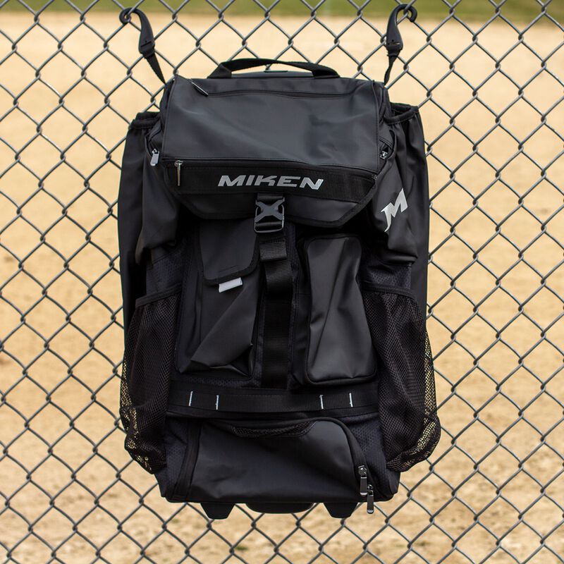 Miken Slowpitch Rally Wheel Bag, Black