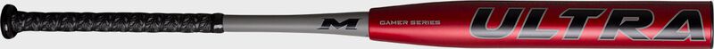 A red Miken Ultra Gamer Series senior bat - SKU: MUG12S image number null