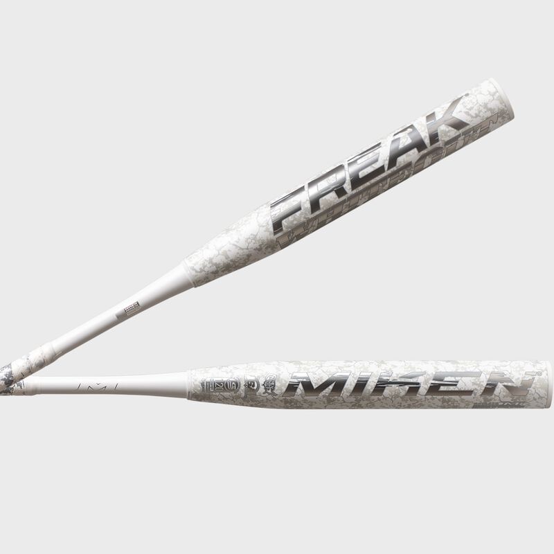 Miken Freak Whiteout 2-Piece Maxload 13-inch USSSA Slowpitch Bat