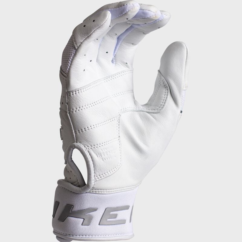 Pinky side hand of a Miken Ultra Pro Slowpitch batting glove