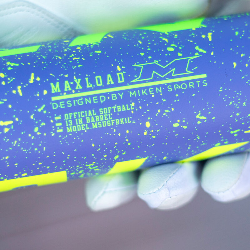 2026 Miken Freak Splatter 1-Piece Maxload 13.5" USSSA Slowpitch Bat