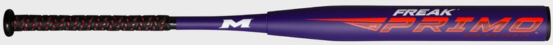 Barrel of a 2022 Miken Freak Primo maxload slow pitch bat - SKU: MP22MU image number null