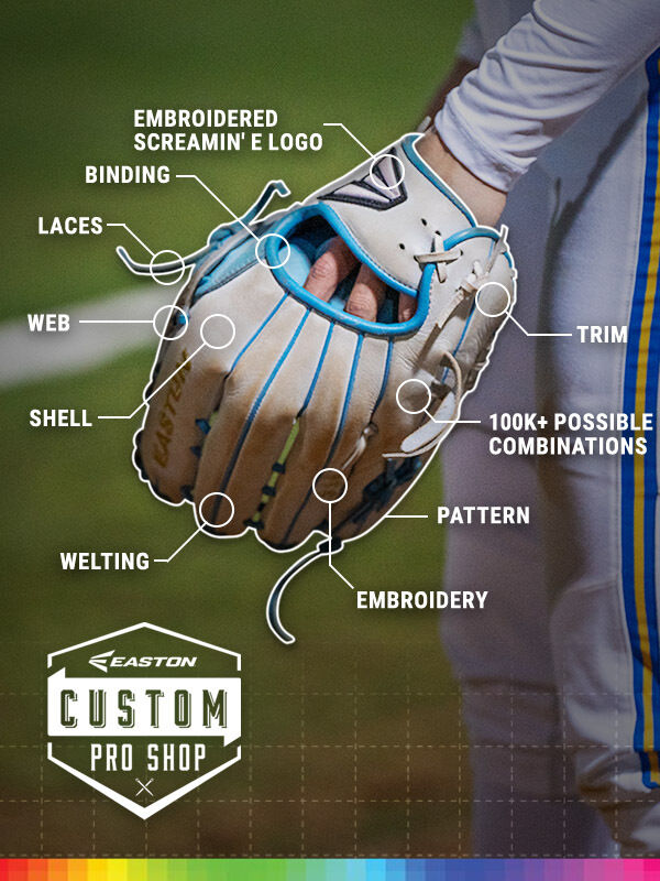 Custom Gloves for Fastpitch Softball Miken